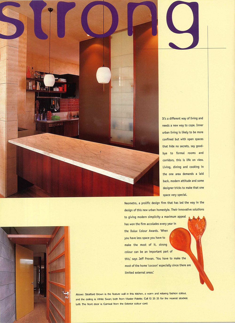 Dulux Magazine Layout
