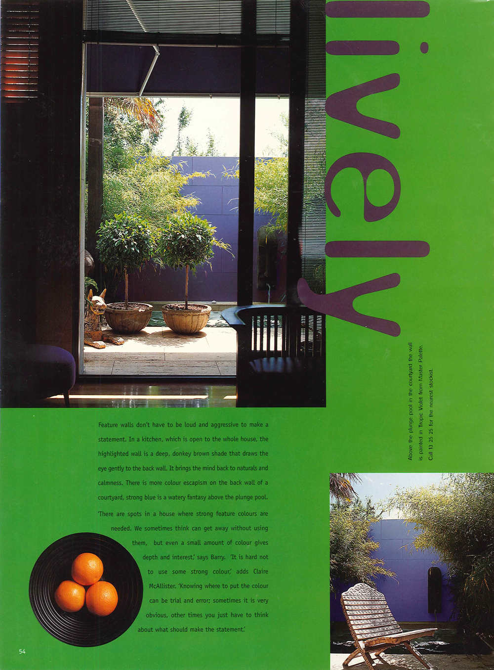 Dulux Magazine Layout