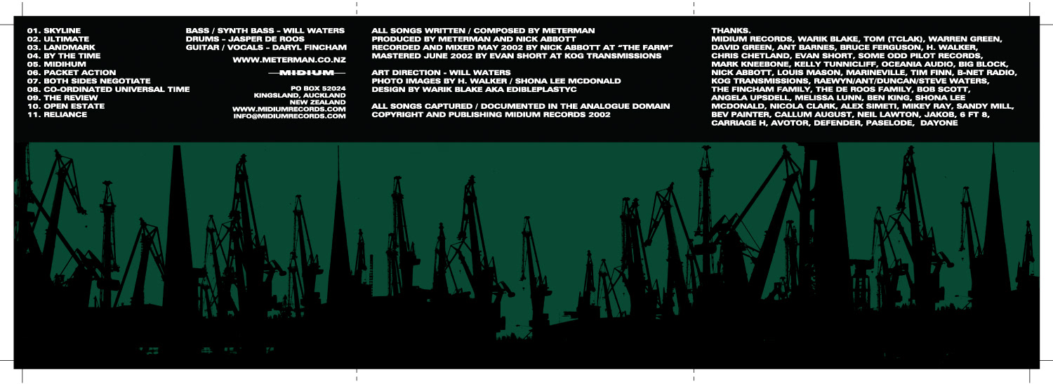 Meterman CD Design