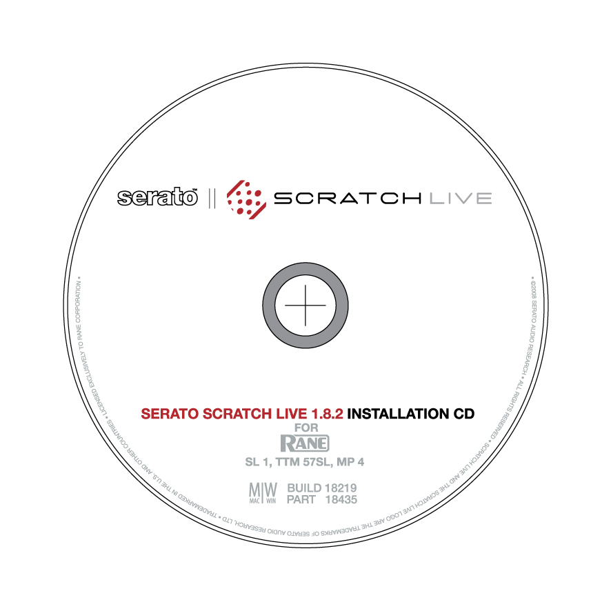 Scratch Live Control CD Design
