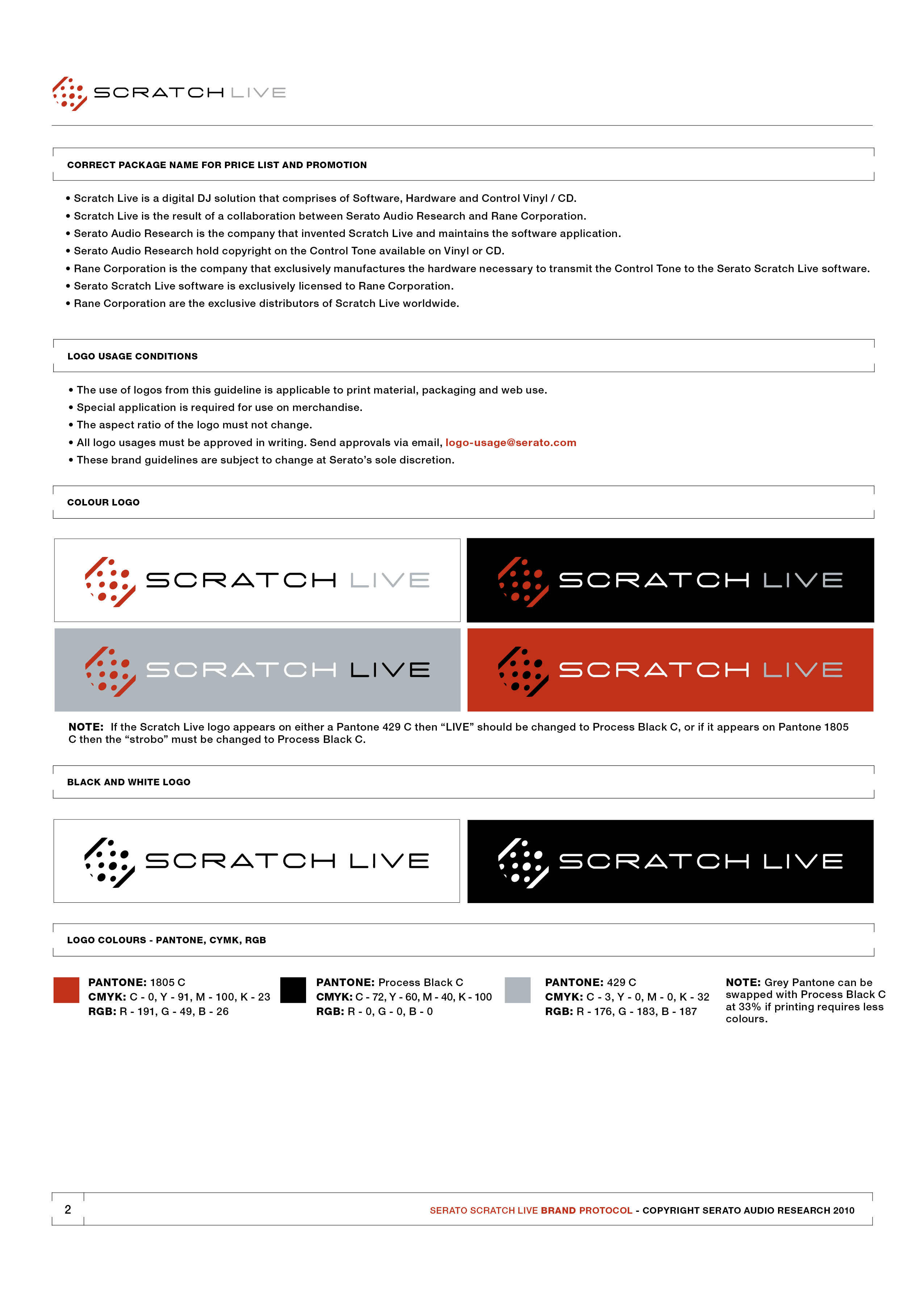 Scratch Live Logo Protocol