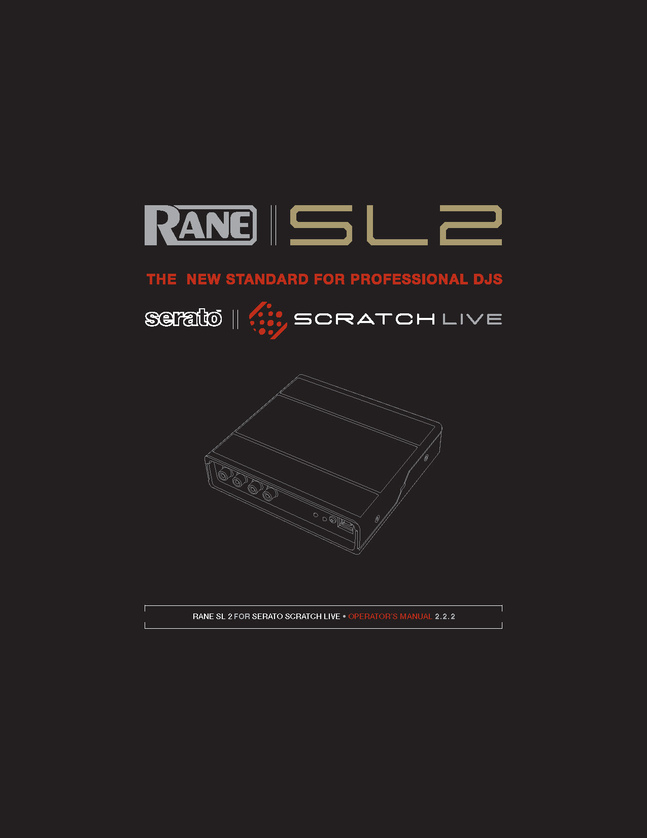 Scratch Live Manual Design