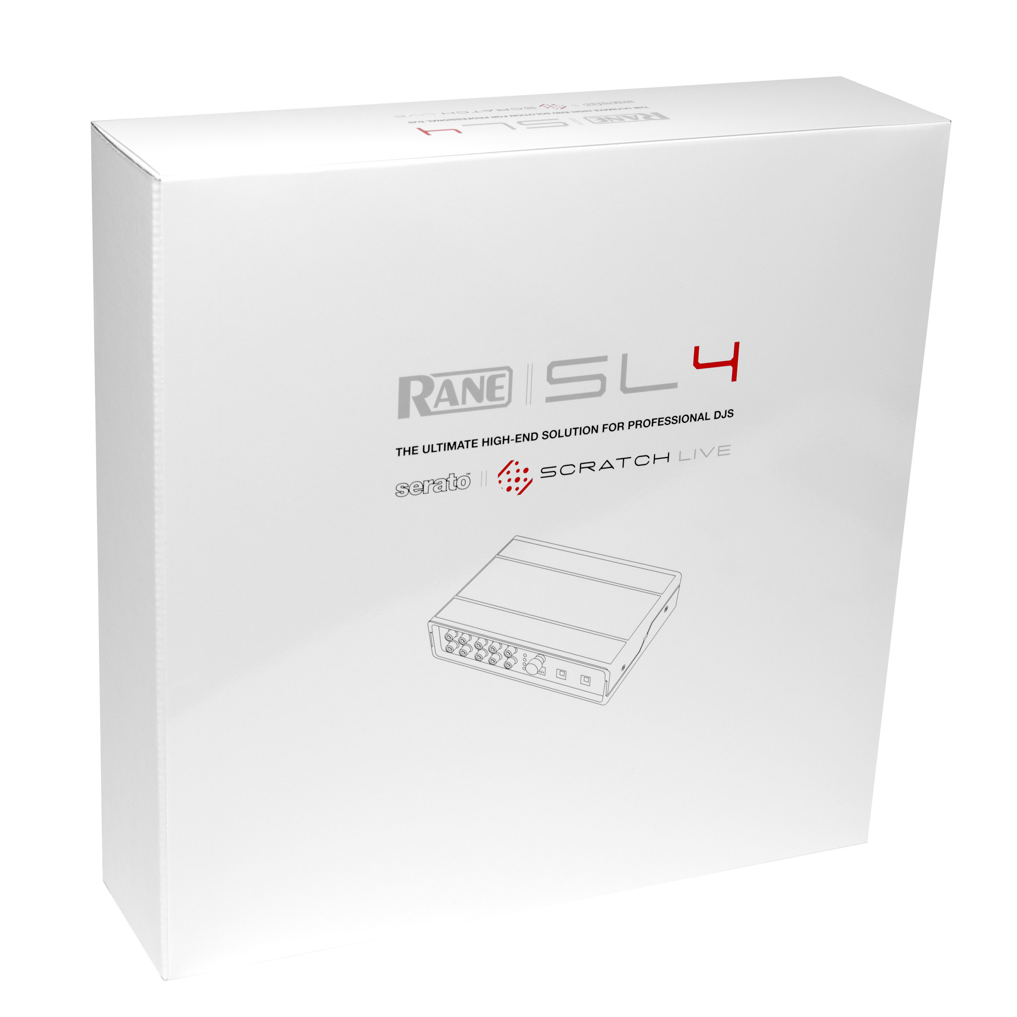 Scratch Live Outer Box Packaging