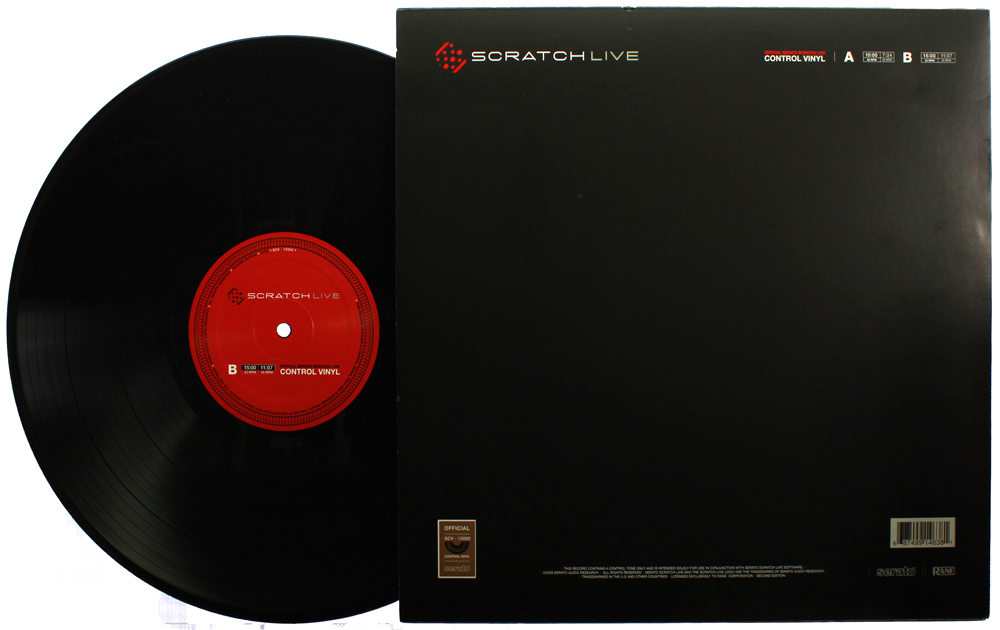 Scratch Live Vinyl / CD Sleeve Design