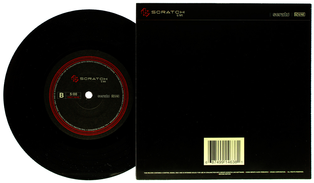 Scratch Live Vinyl / CD Sleeve Design