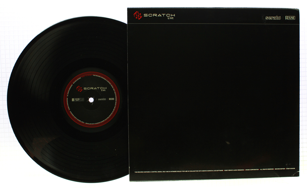 Scratch Live Vinyl / CD Sleeve Design