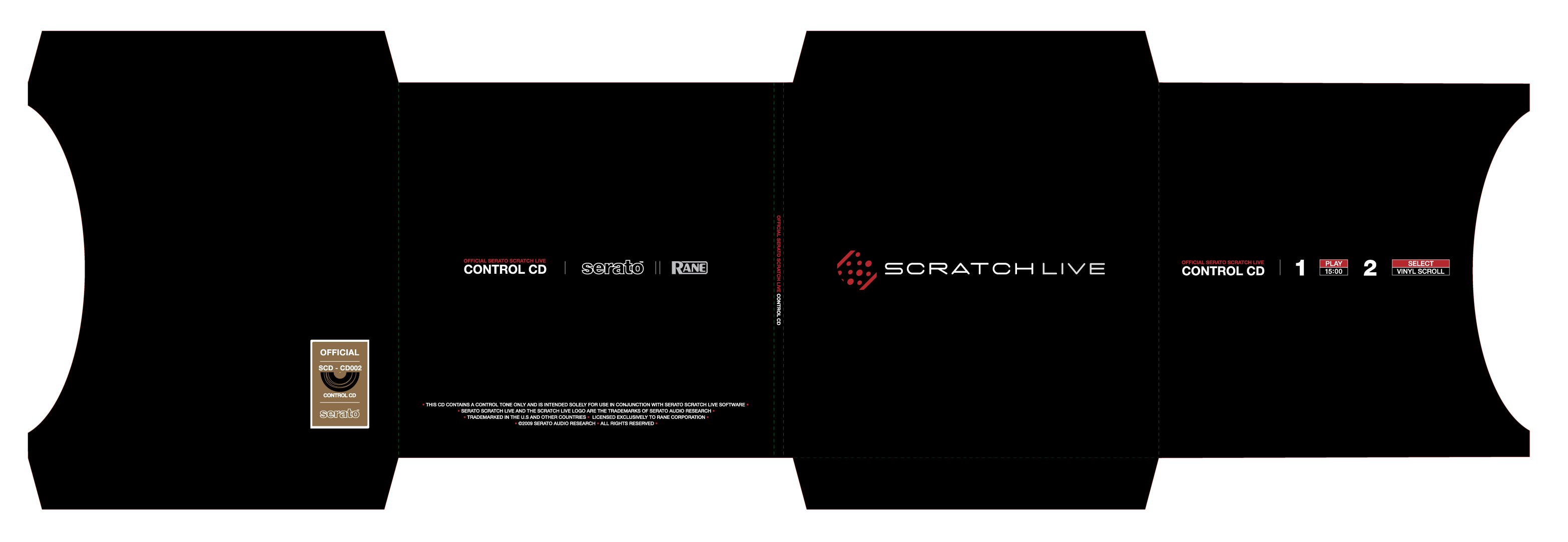 Scratch Live Vinyl / CD Sleeve Design