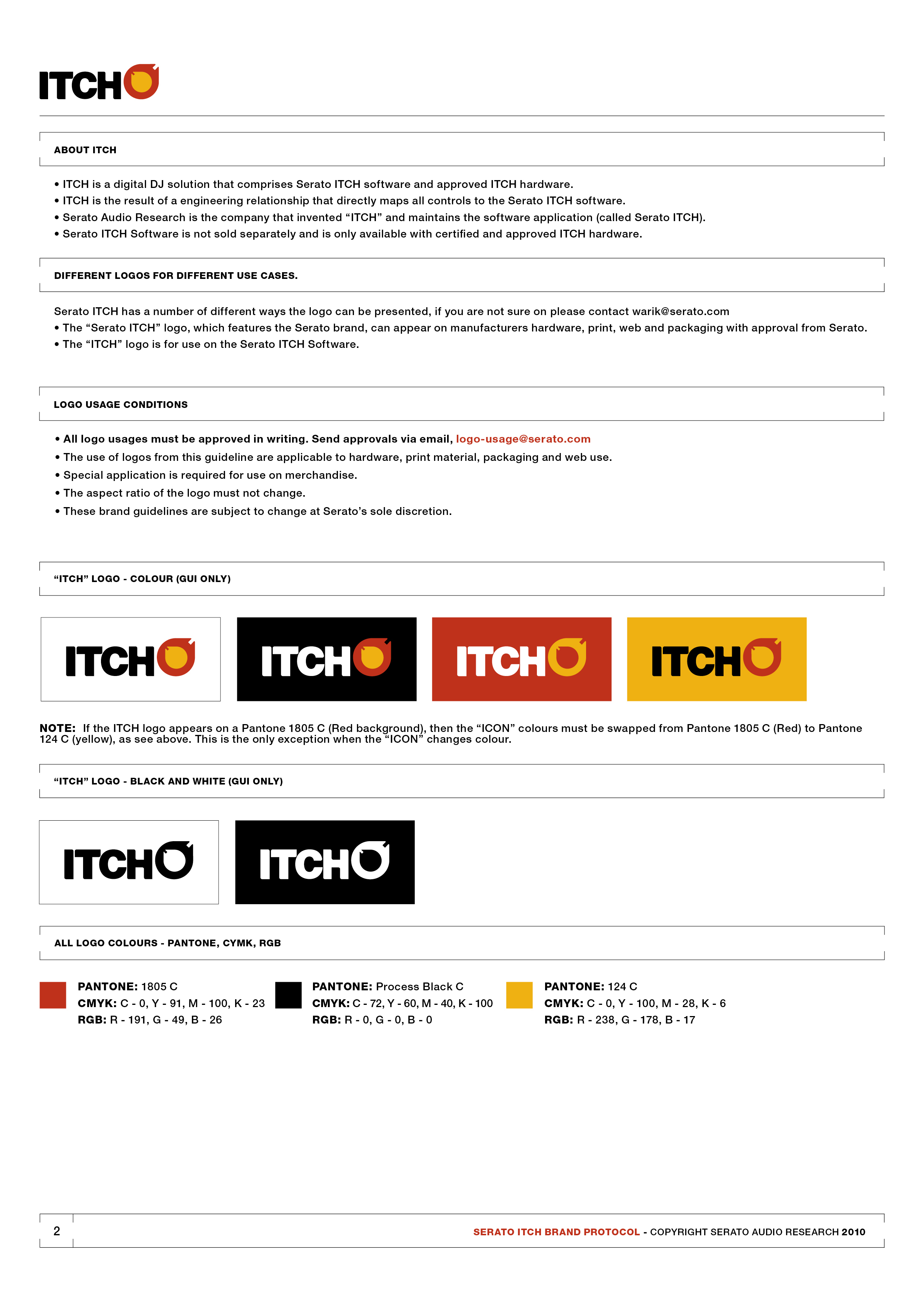 Serato ITCH Logo Development