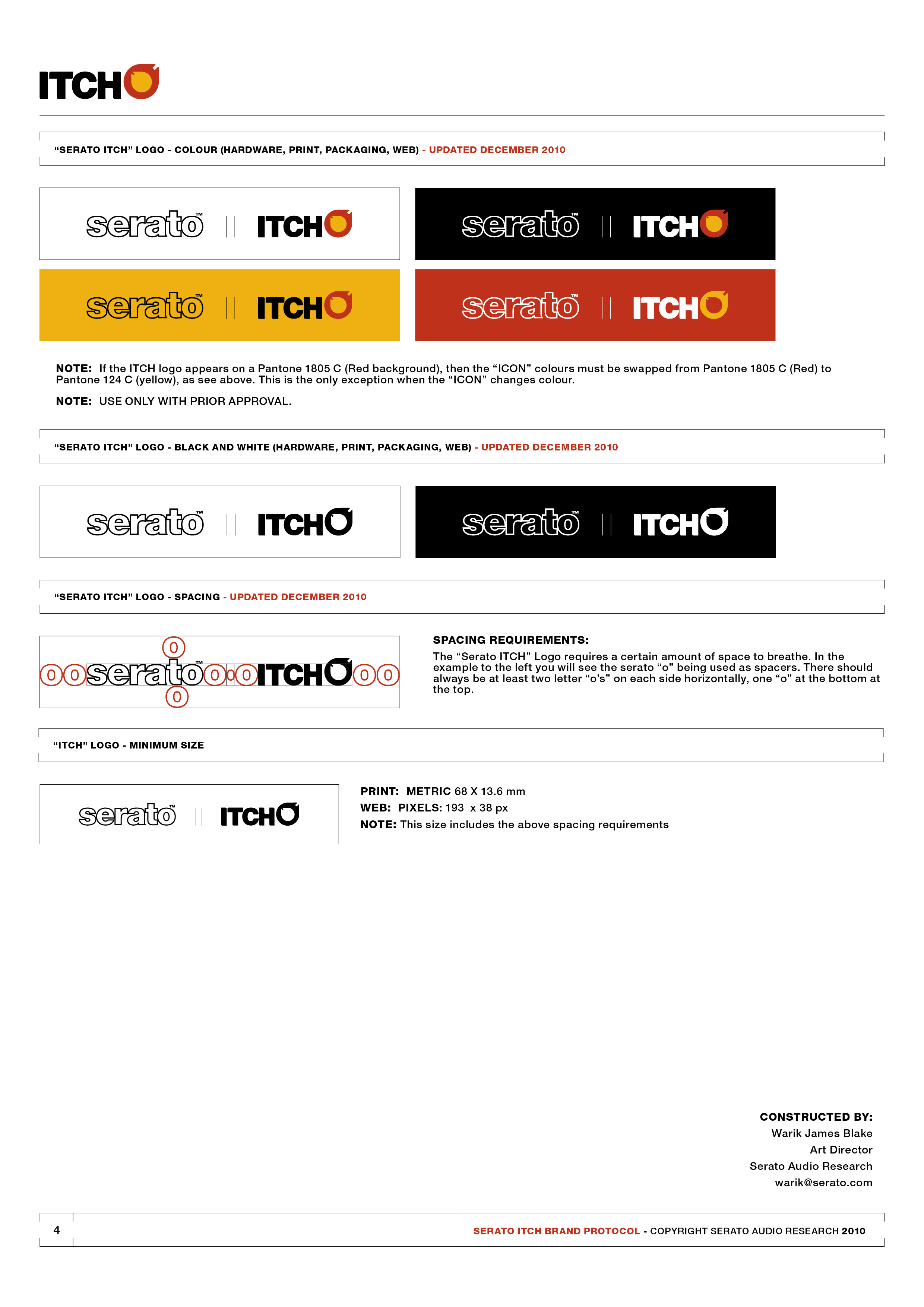 Serato ITCH Logo Development