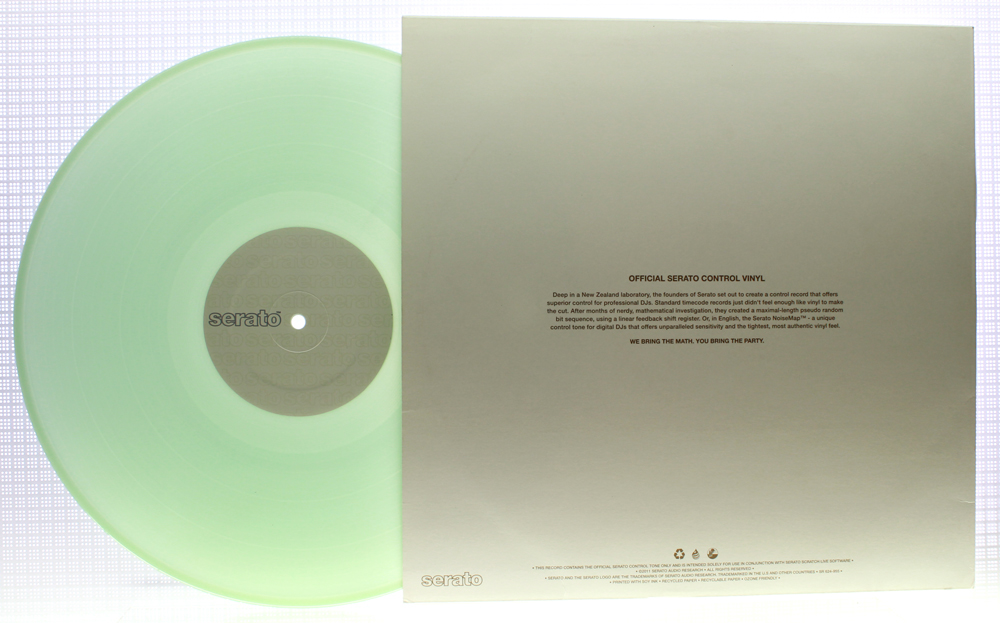 Serato Performance Vinyl Sleeve Design