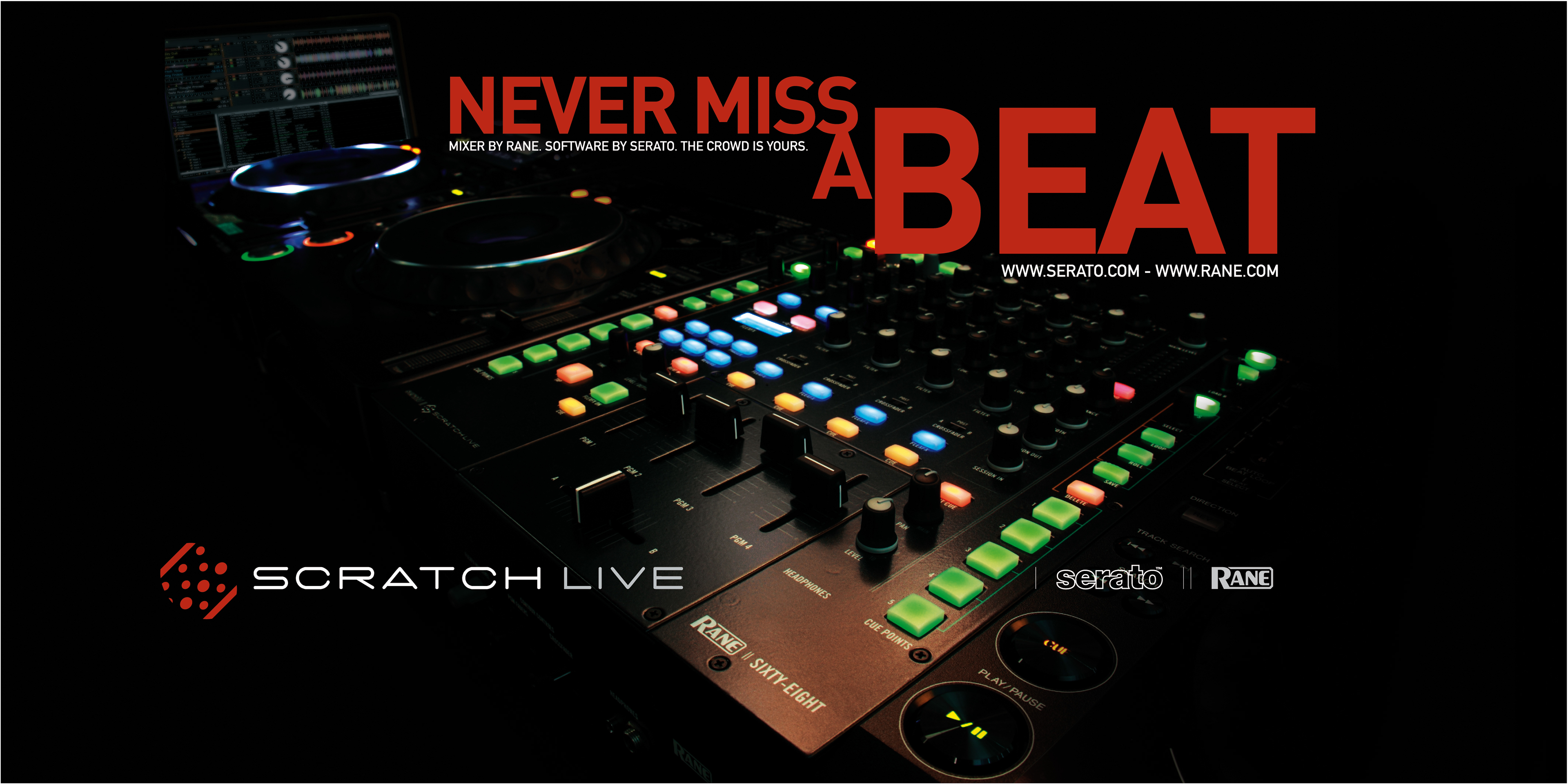 Serato Poster Design