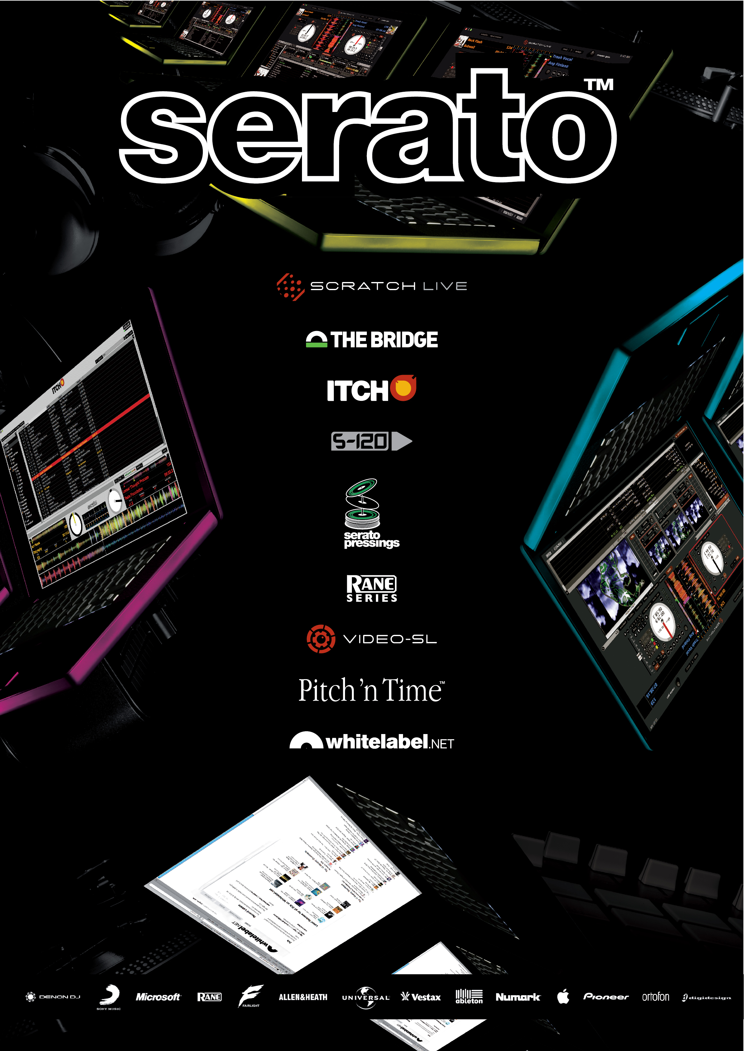 Serato Poster Design