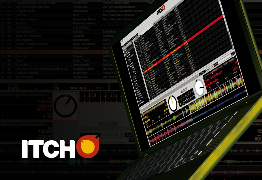 Serato Products Promotional Postcard Design