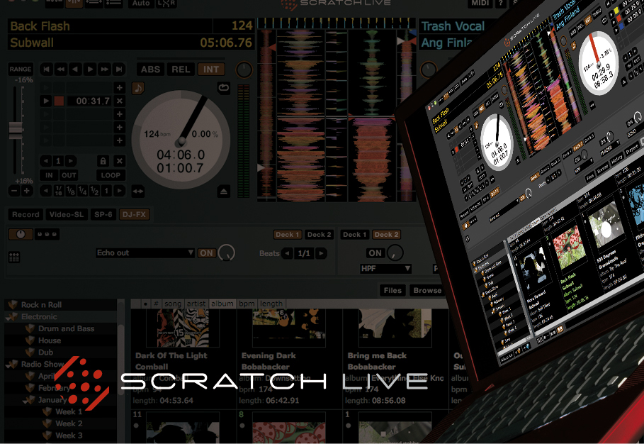 Serato Products Promotional Postcard Design