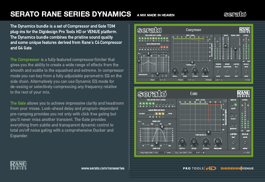 Serato Products Promotional Postcard Design