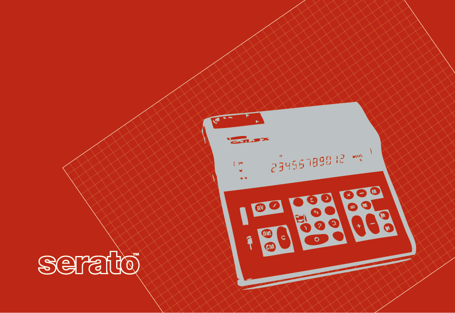 Serato Products Promotional Postcard Design