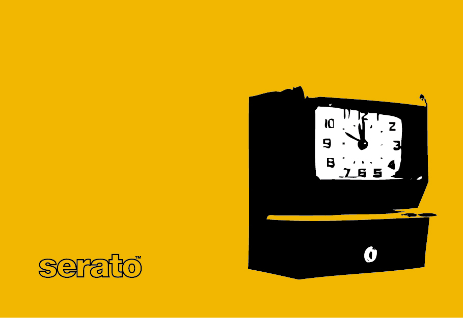 Serato Products Promotional Postcard Design