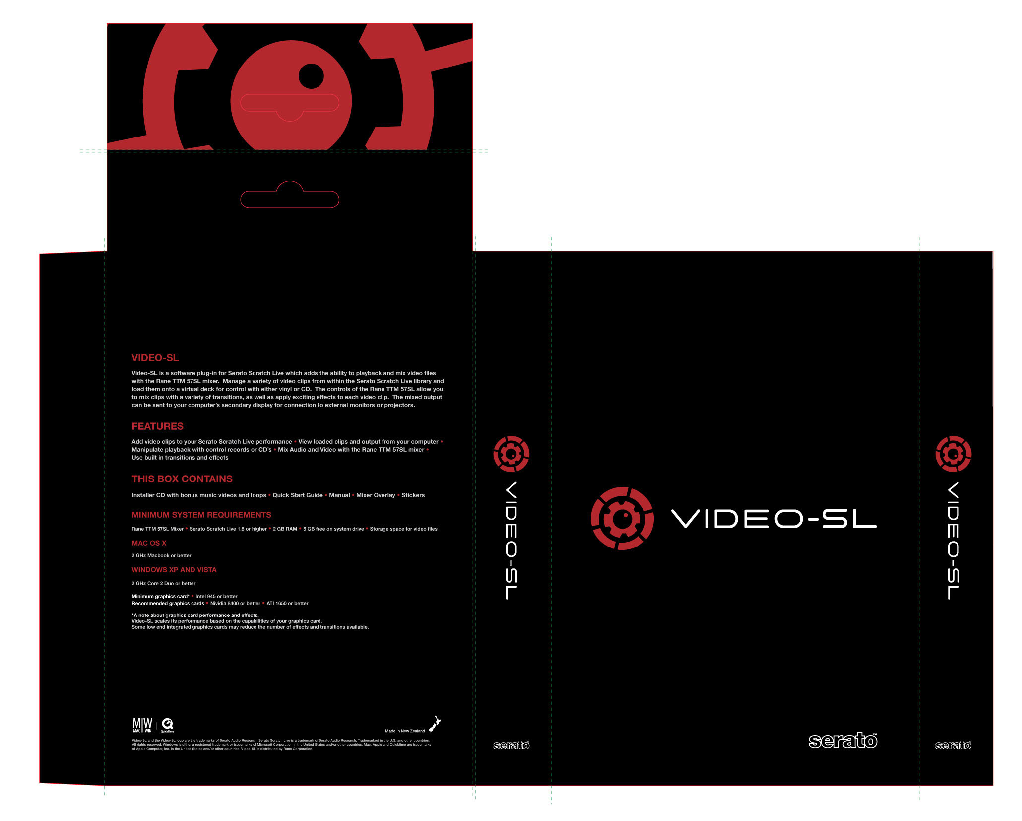 Serato Video-SL 1.0 Packaging